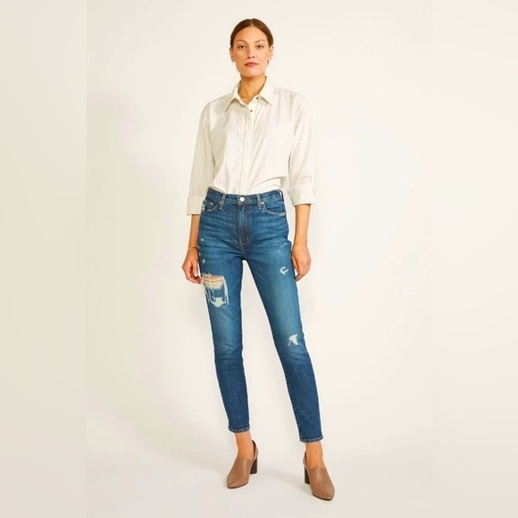 NWT ETICA Gisele Mid Rise Skinny Jeans Elder Creek 25